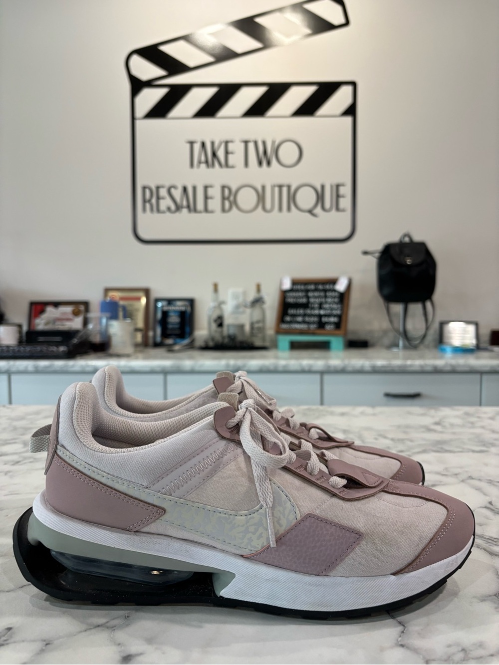 Nike Air Max Pre-Day 2021 -Venice/Fog Grey -DJ5407-500 Women's Sz. 9.5